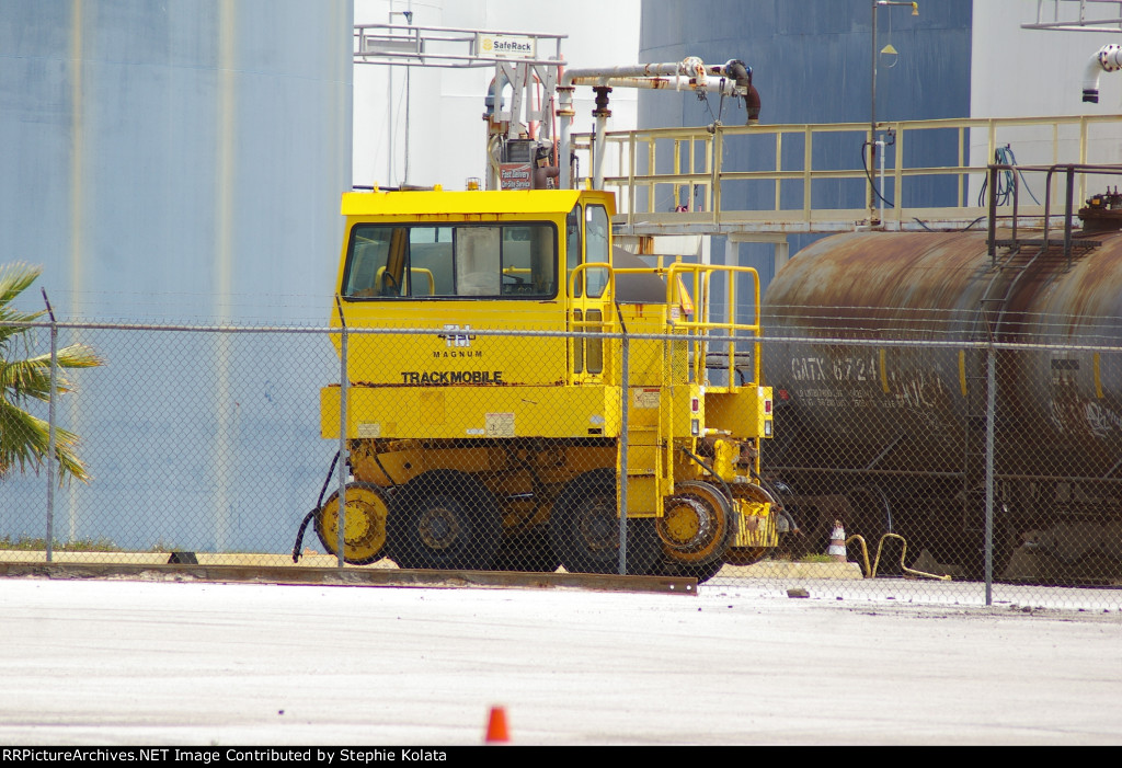 TRACKMOBLIE 4550 ON THE TALLEY RAND DOCK
