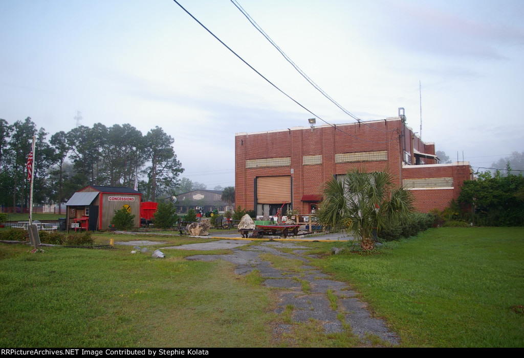 ST MARYS RR ENGINEHOUSE BACK NOW A PARK