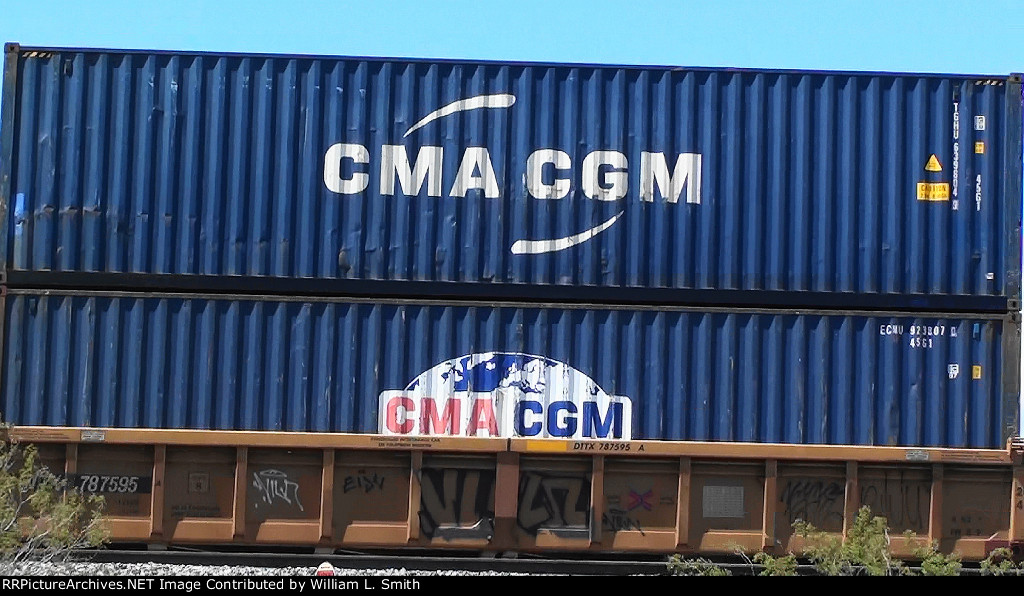 WB Intermodal Frts at Erie NV -23