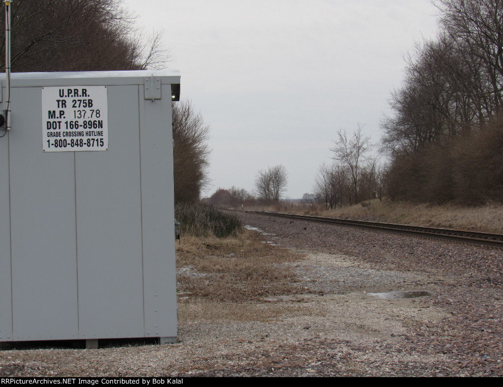 Cnty Rd 500 N Looking South