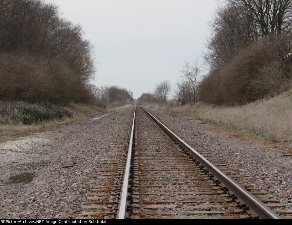 Cnty Rd 500 N Looking South