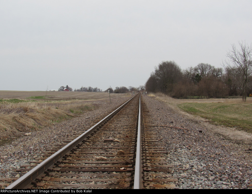 Cnty Rd 500 N Looking North