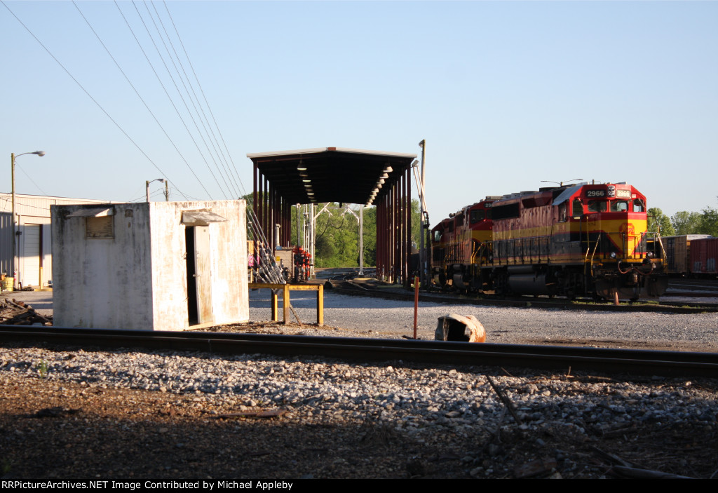 KCS 2966 rests at Artesia.