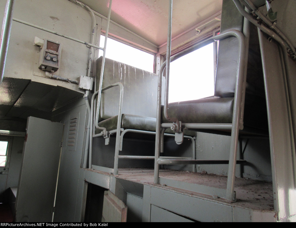 Inside the Caboose
