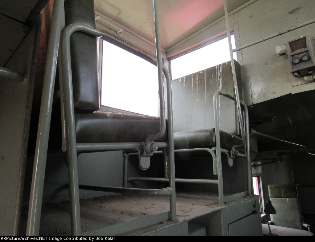 Inside the Caboose