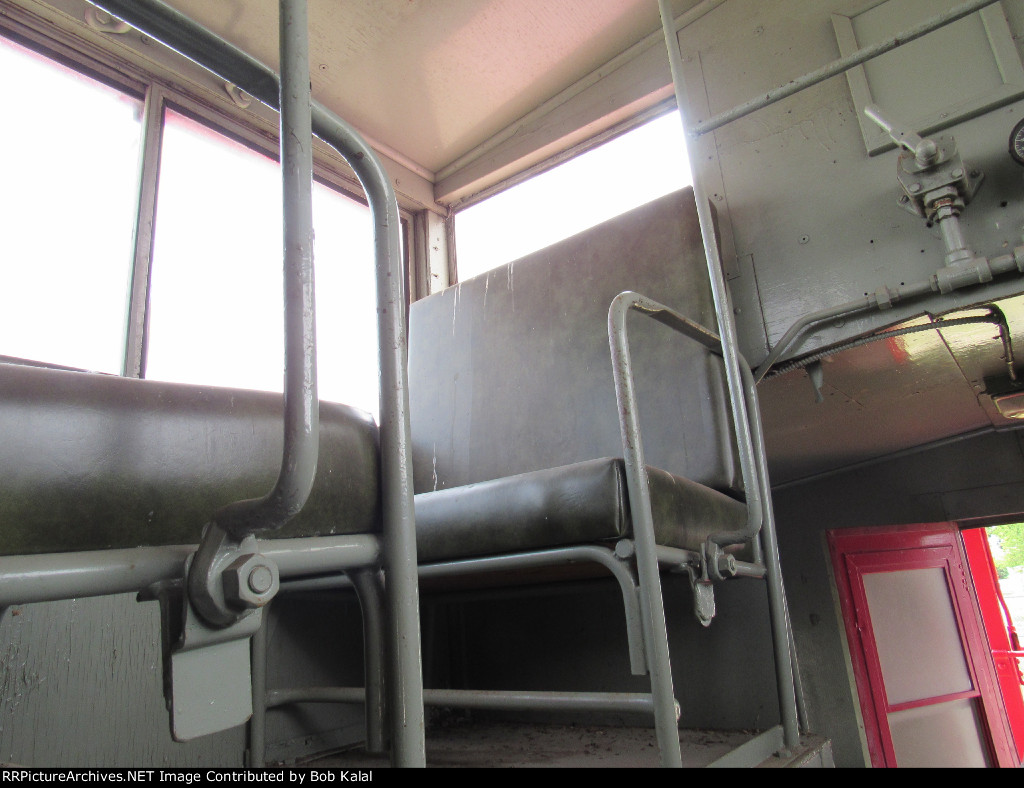 Inside the Caboose