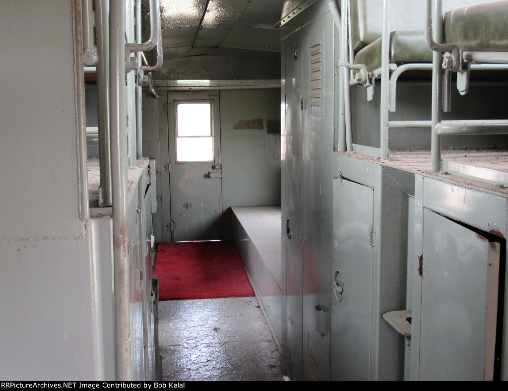Inside the Caboose