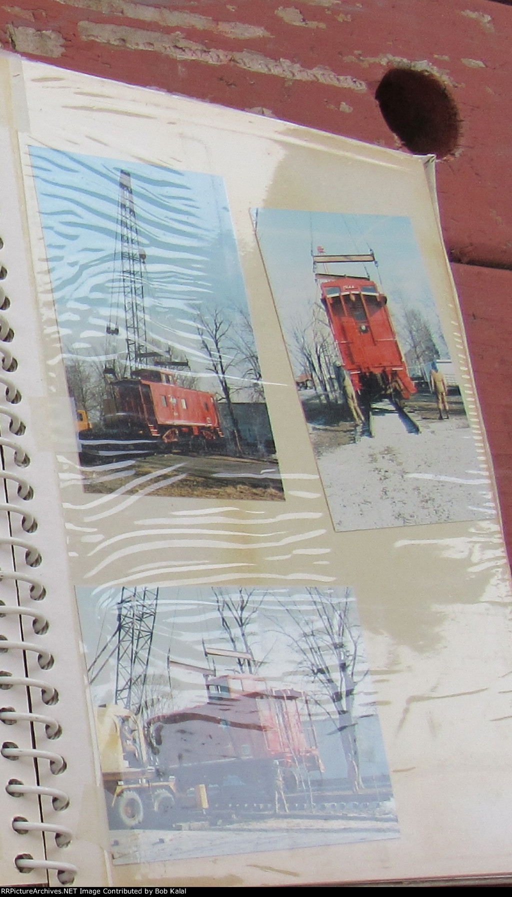 MOPAC Caboose donated & moved by MOPAC in 1986