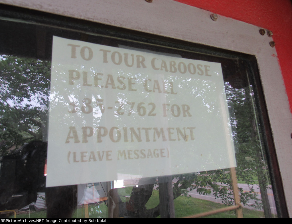 Chicago Attica & Southern 96 Monon 70 EX Louisville & Nashville 6233 Caboose