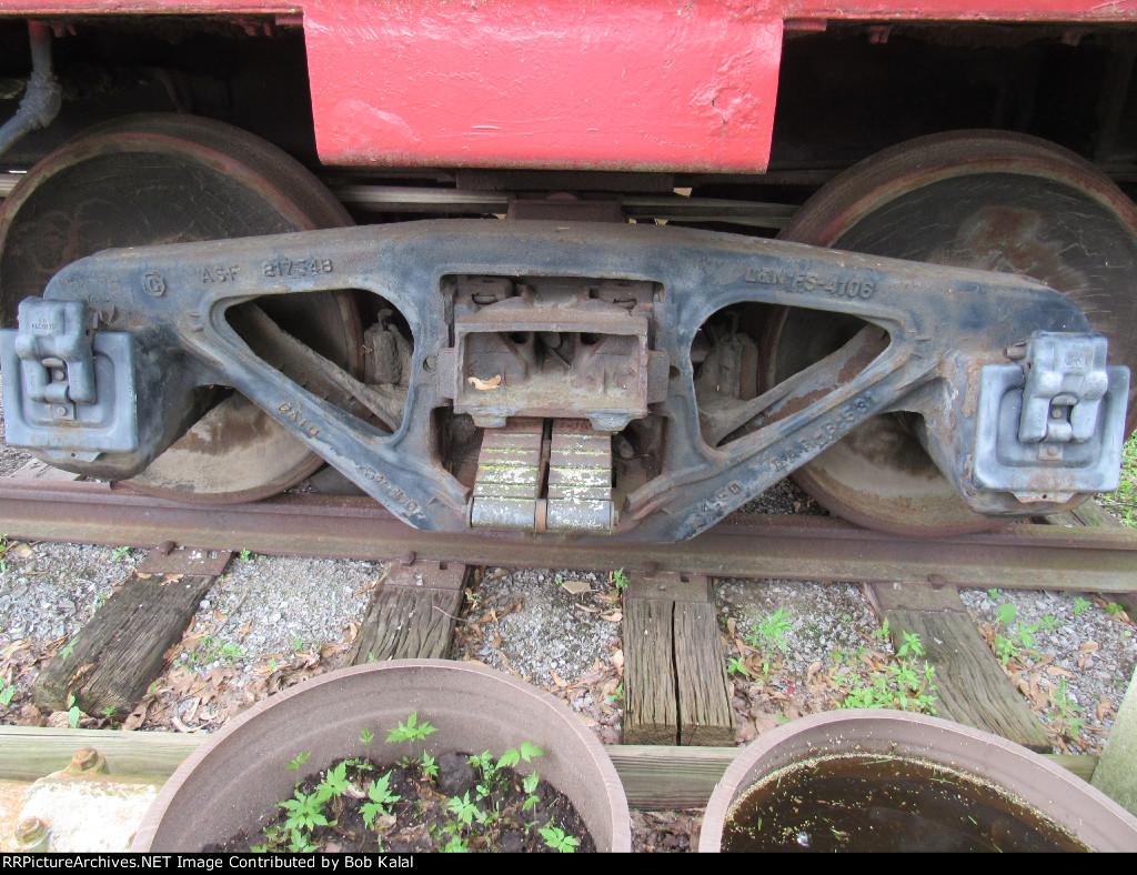 Chicago Attica & Southern 96 Monon 70 EX Louisville & Nashville 6233 Caboose