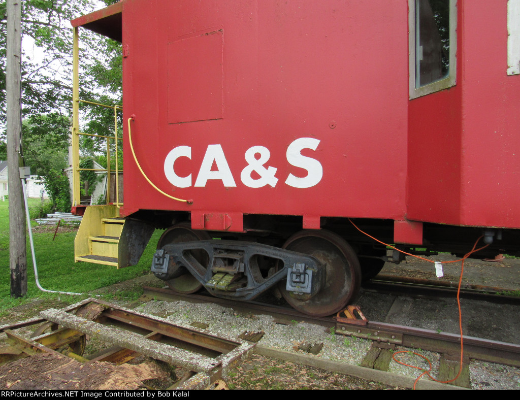Chicago Attica & Southern  96 Monon 70 EX  Louisville & Nashville 6233 Caboose