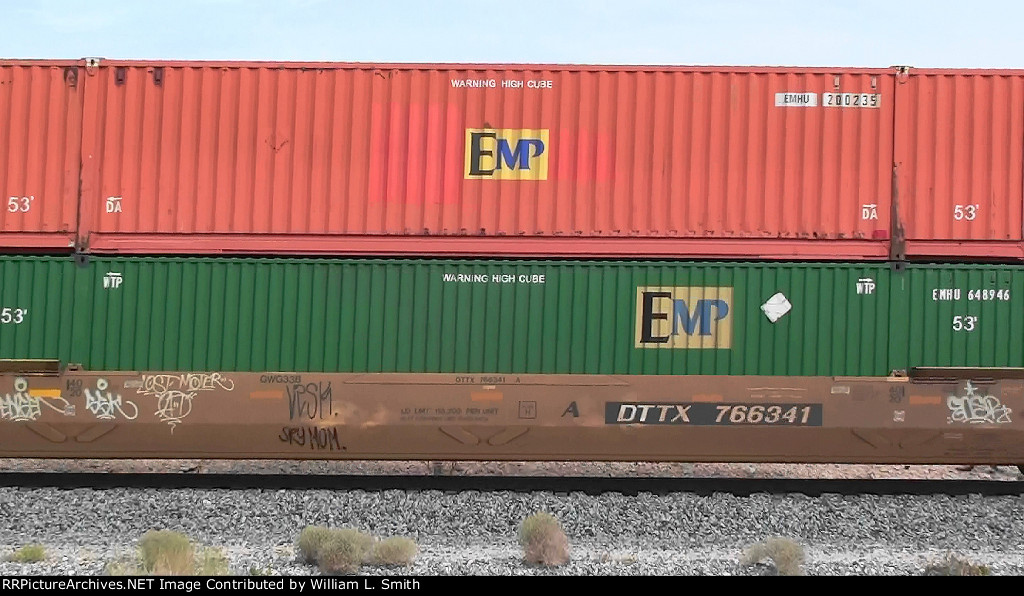 WB Intermodal Frt at Erie NV -77