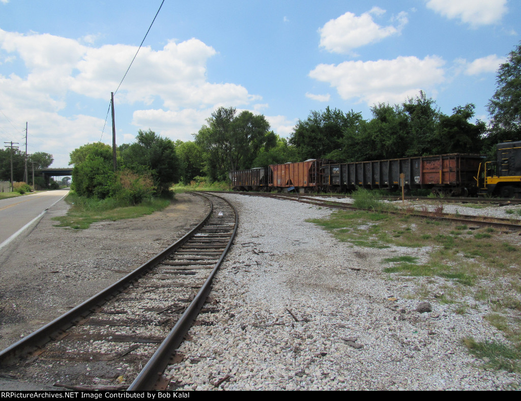 Keokuk Junction Railway Wye looking South