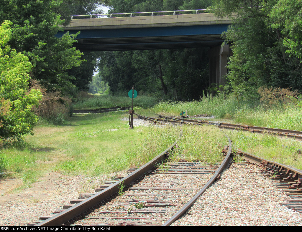 Keokuk Junction Railway Wye Looking South under 9