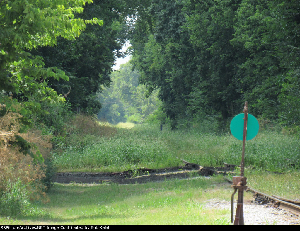 Keokuk Junction Railway Wye Looking South