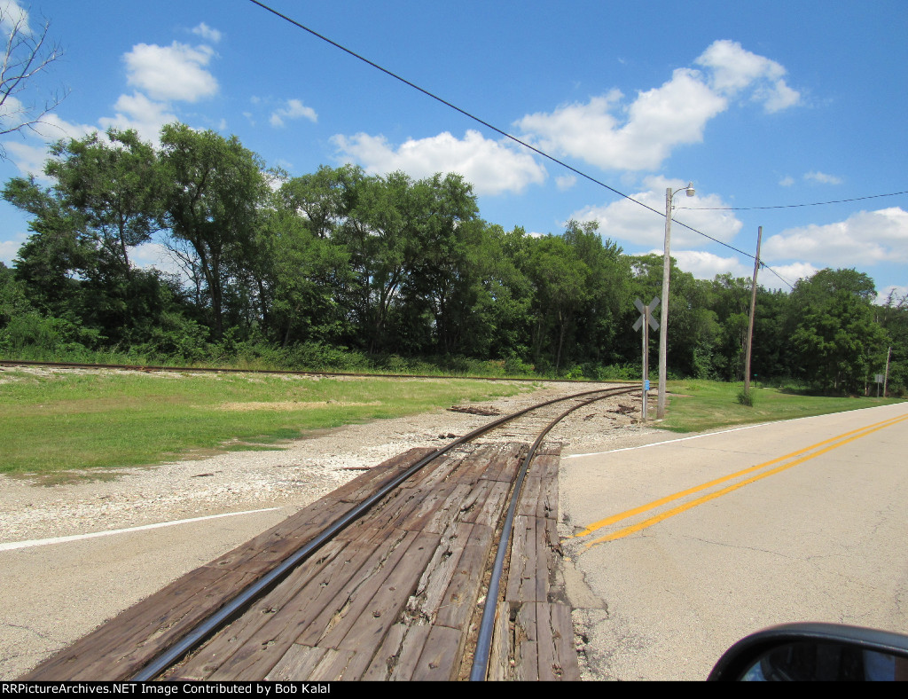 Keokuk Junction Railway Wye Looking North