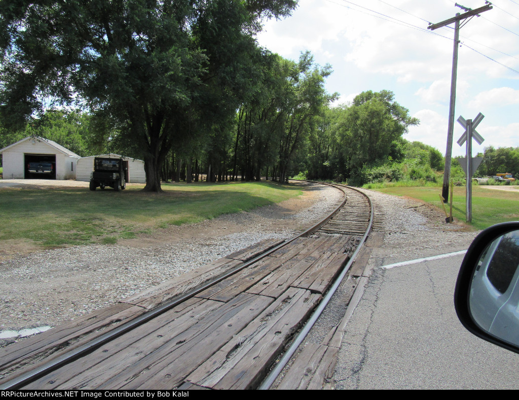 Keokuk Junction Railway Wye Looking from the North to East