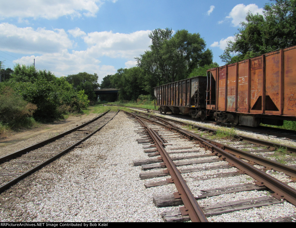 Keokuk Junction Railway Wye looking South