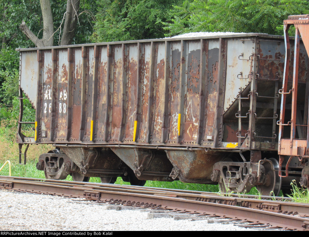 ALAB 2638 Hopper loaded with ballast