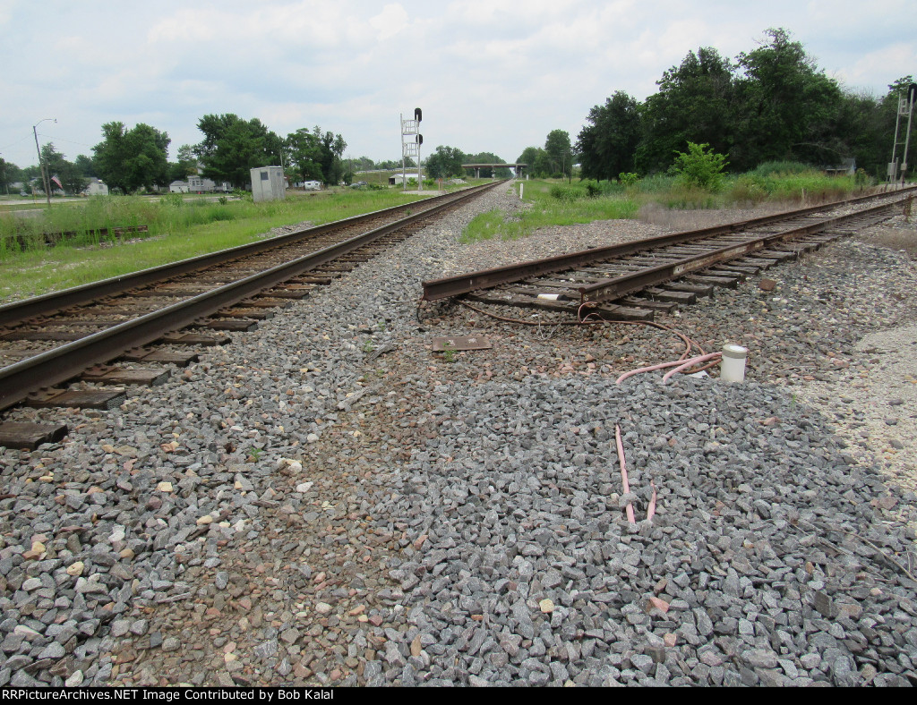 Diamond Removed Track East Side