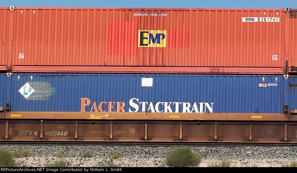 WB Intermodal Frt at Erie NV -116