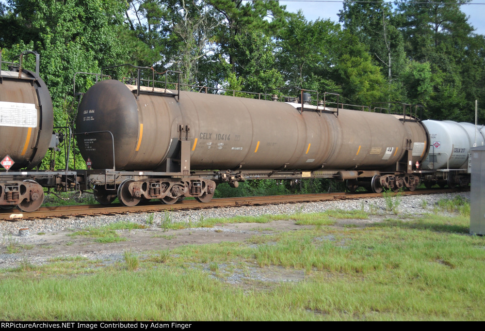 CELX 10414 Tri-Axle Tankcar
