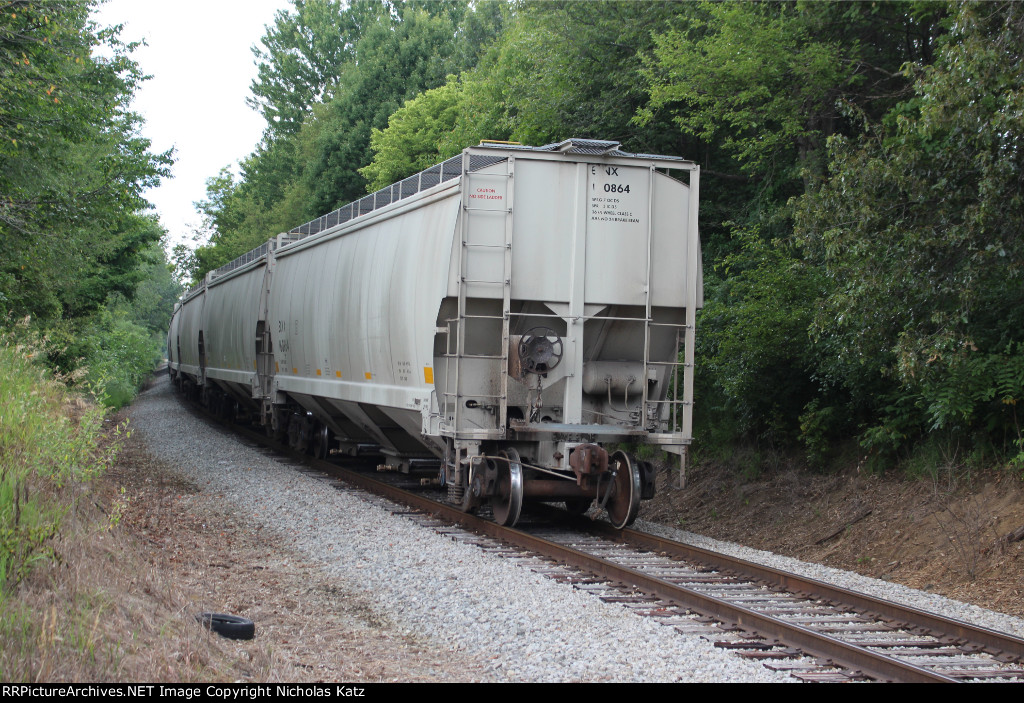 Litchfield Branch Storage Cars
