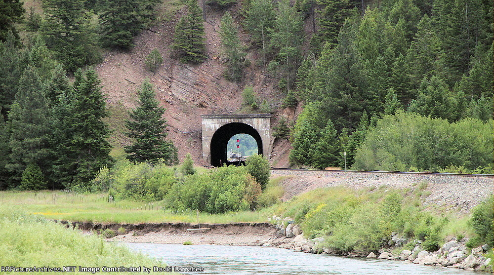 MP 91 at the tunnel portal