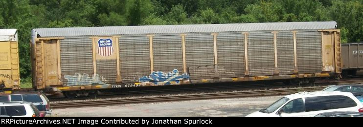 TTGX 979493 with a UP rack