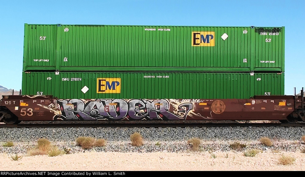 WB Intermodal Frt at Erie NV -75