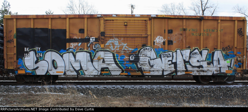 BKTY 150674 with the 8 ball