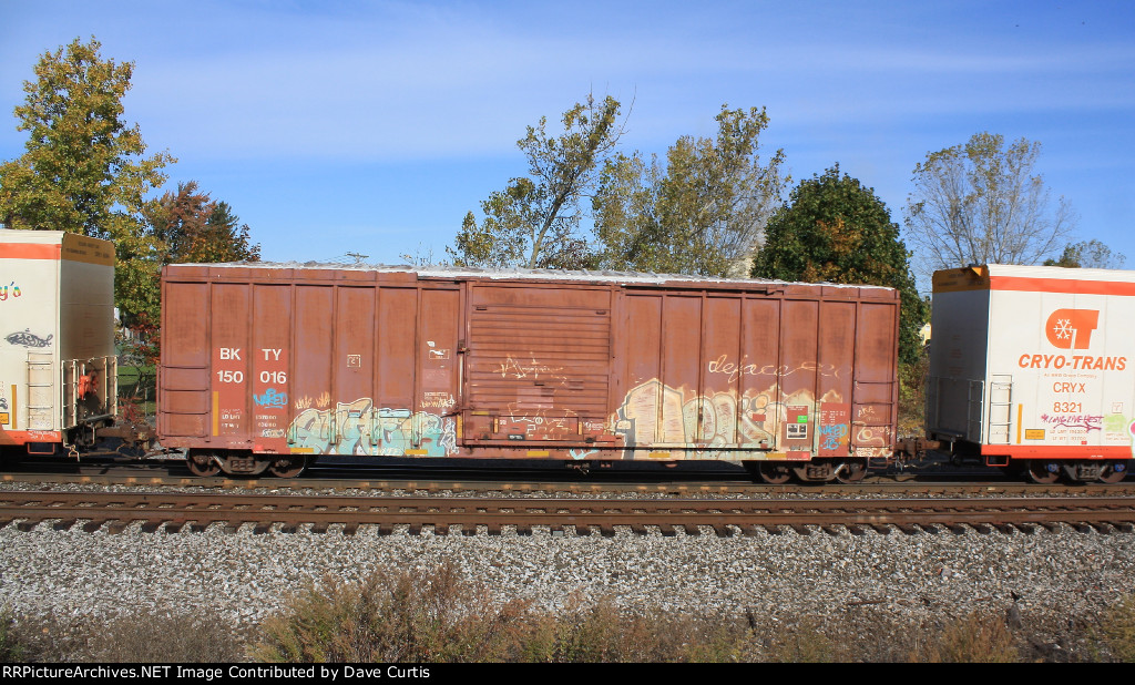 BKTY 150016  (deface; in cursive)