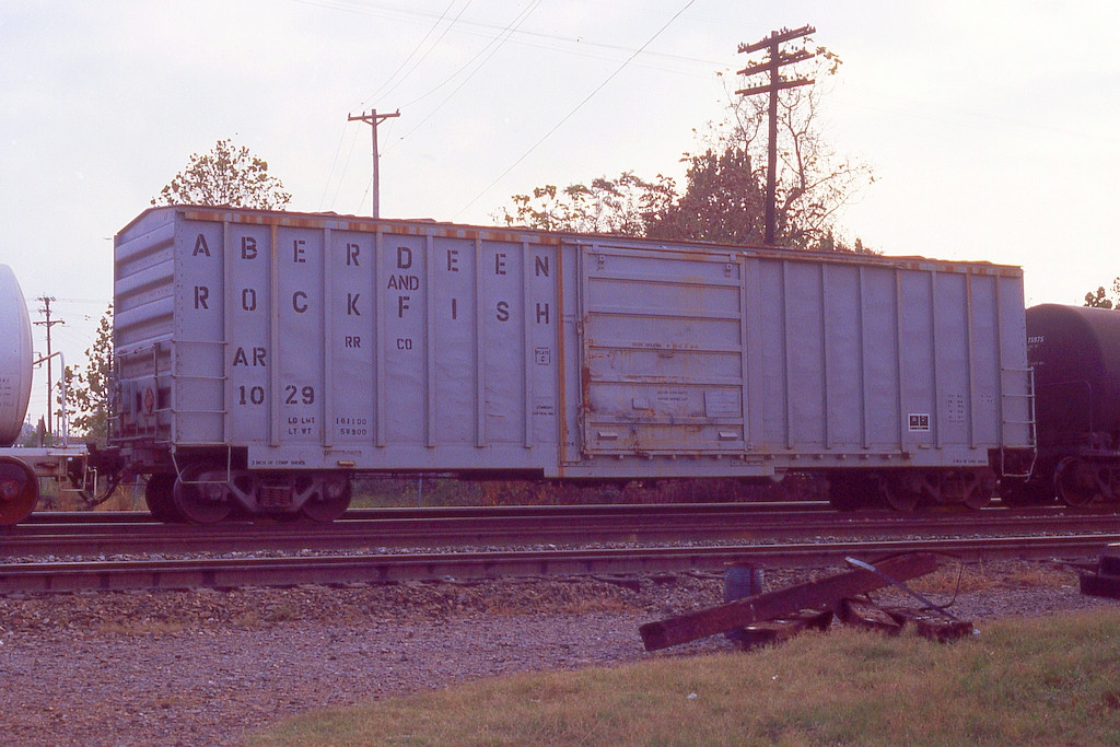 Aberdeen & Rockfish 1029 long way from home!