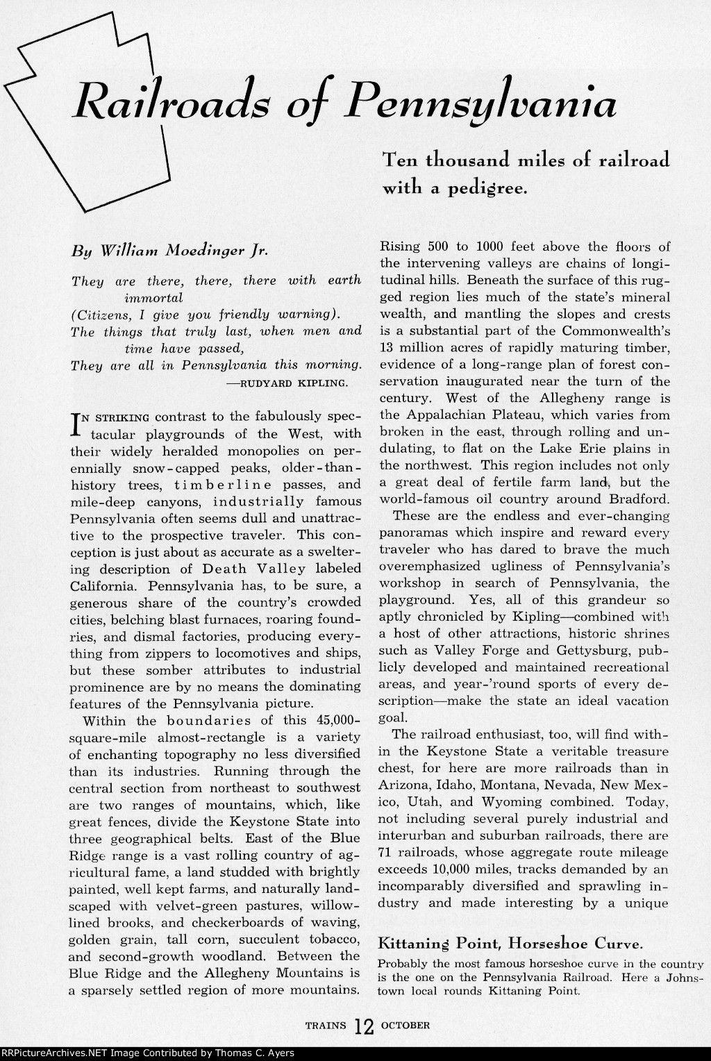 "Railroads Of Pennsylvania," Page 12, 1942