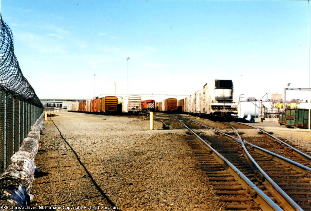 Rail yard at the Tropicana plant