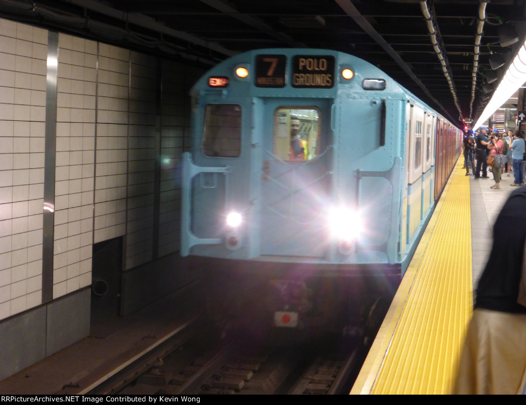 NYCT IRT World's Fair R33 single unit 9307