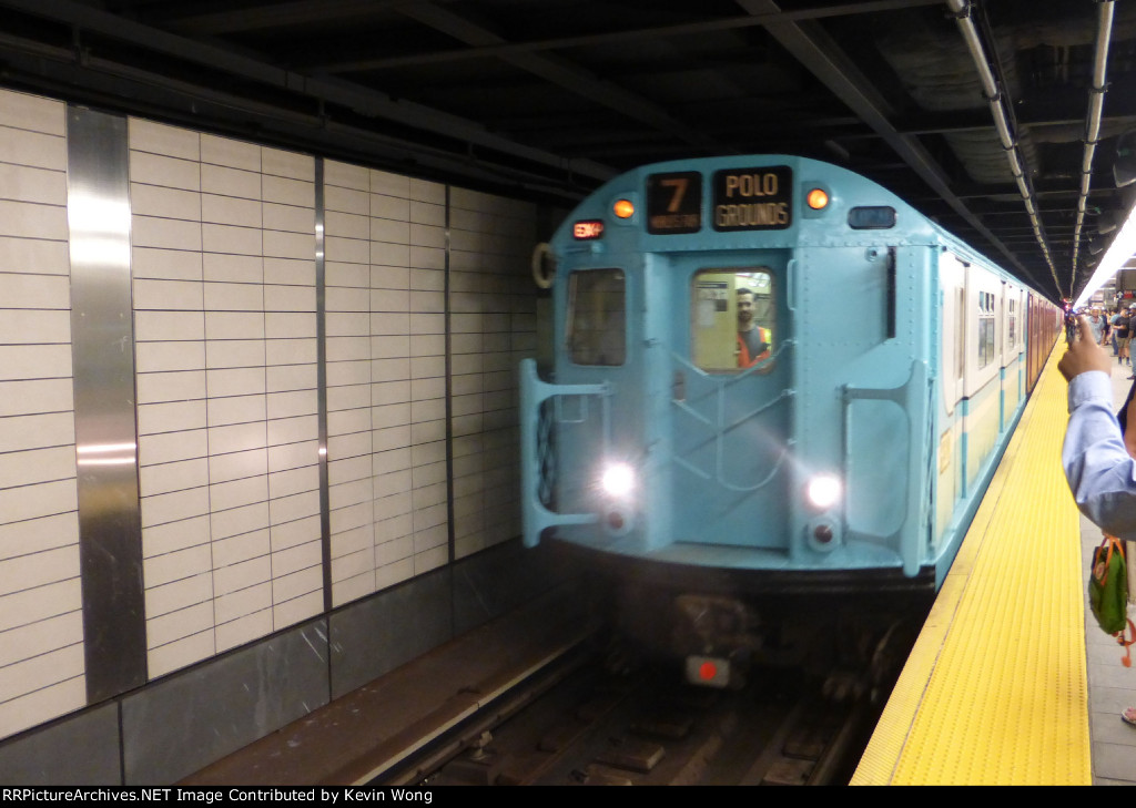 NYCT IRT World's Fair R33 single unit 9307