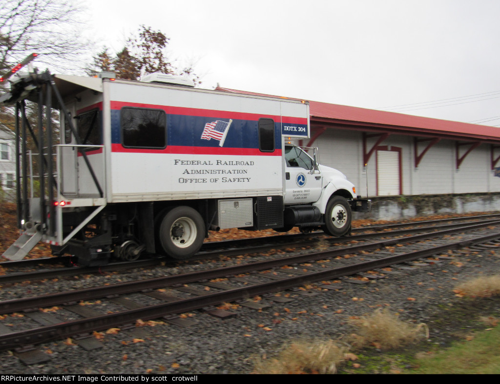 DOTX 304 by the old freight house