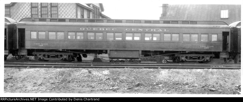 Quebec Central first class coach