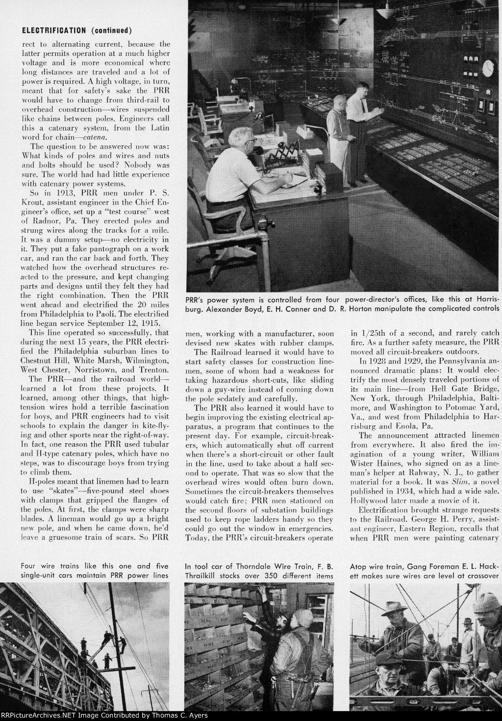 "Electrification," Page 14, 1954