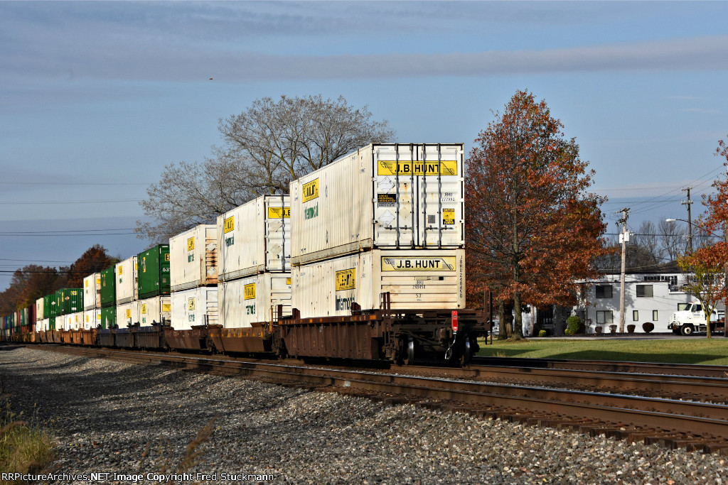 AOK 73093 and it's cargo head away from the sunrise.