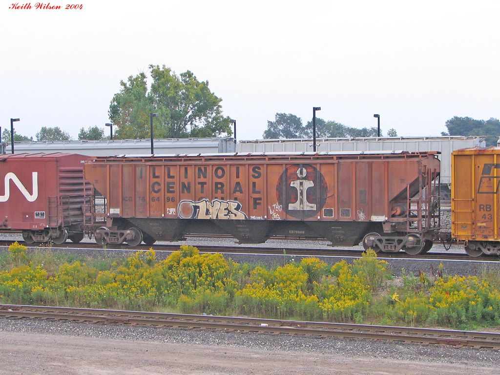ICF CC766496 Covered Hopper Car