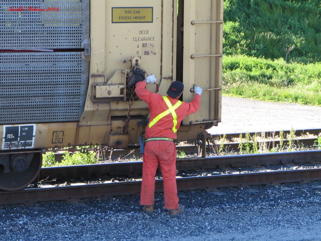 Working in the Aldershot Yard