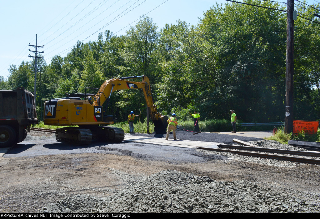 Setting Up for the Concrete Pads