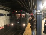 NYCMTA Holiday Vintage Train at 59th Street-Columbus Circle Station