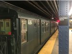 NYCMTA Holiday Vintage Subway at 59th Street-Columbus Circle Station
