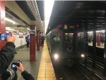 NYCMTA 2019 Holiday Vintage Train at 34th Street-Penn Station Station