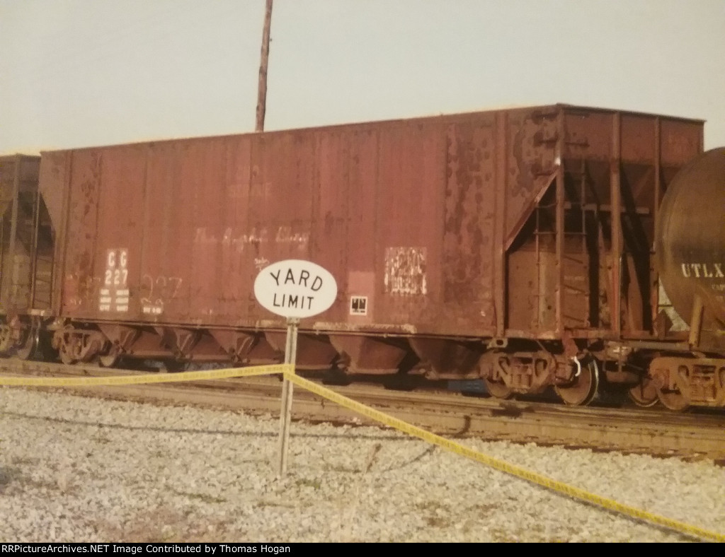 Central of Georgia woodshop car