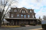 Front View of former Reading RR Station in Pennington