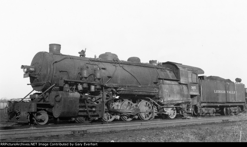 LV 2-8-2 #305 - Lehigh Valley